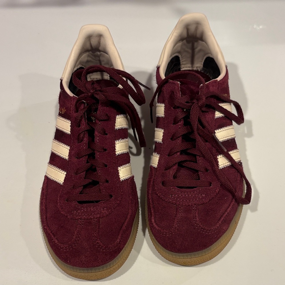 adidas Burgundy and Cream Women's Shoes